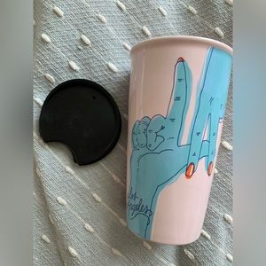 LA Starbucks 12oz ceramic travel mug